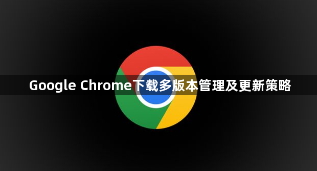 Google Chrome下载多版本管理及更新策略1
