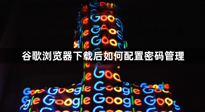 谷歌浏览器下载后如何配置密码管理1