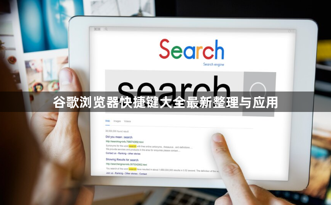 谷歌浏览器快捷键大全最新整理与应用1
