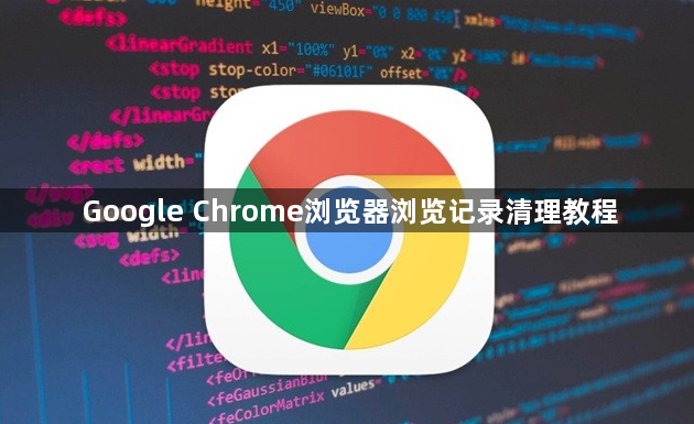 Google Chrome浏览器浏览记录清理教程1
