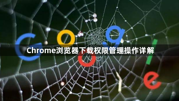 Chrome浏览器下载权限管理操作详解1