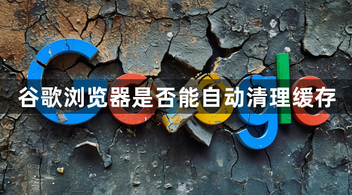 谷歌浏览器是否能自动清理缓存1