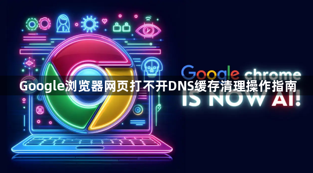 Google浏览器网页打不开DNS缓存清理操作指南1