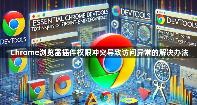 Chrome浏览器插件权限冲突导致访问异常的解决办法1