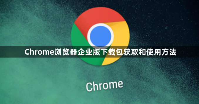 Chrome浏览器企业版下载包获取和使用方法1