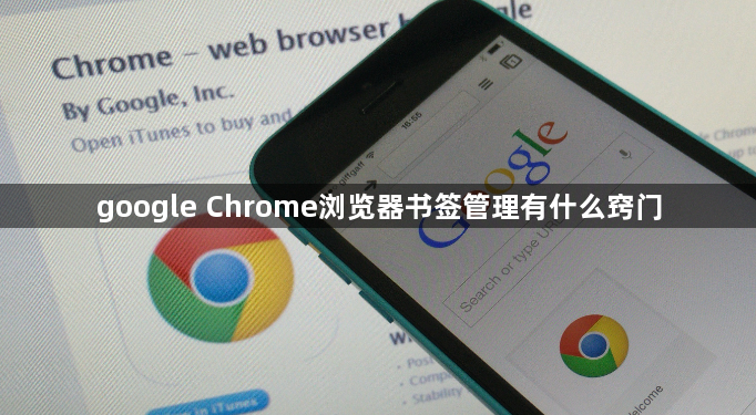 google Chrome浏览器书签管理有什么窍门1
