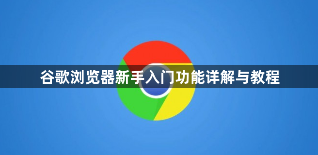 谷歌浏览器新手入门功能详解与教程1