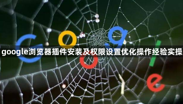 google浏览器插件安装及权限设置优化操作经验实操1