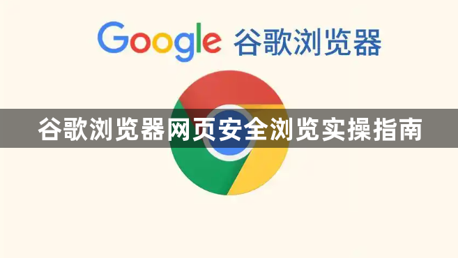 谷歌浏览器网页安全浏览实操指南1