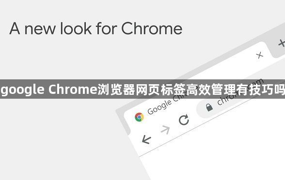 google Chrome浏览器网页标签高效管理有技巧吗1
