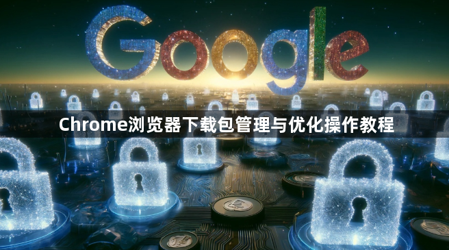 Chrome浏览器下载包管理与优化操作教程1