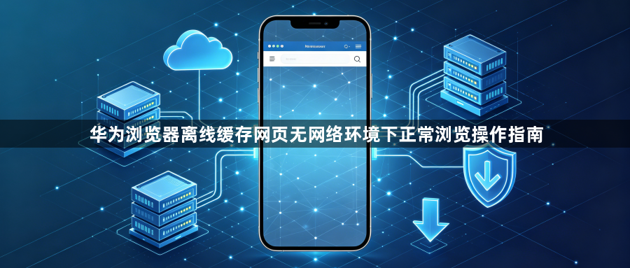 华为浏览器离线缓存网页无网络环境下正常浏览操作指南1