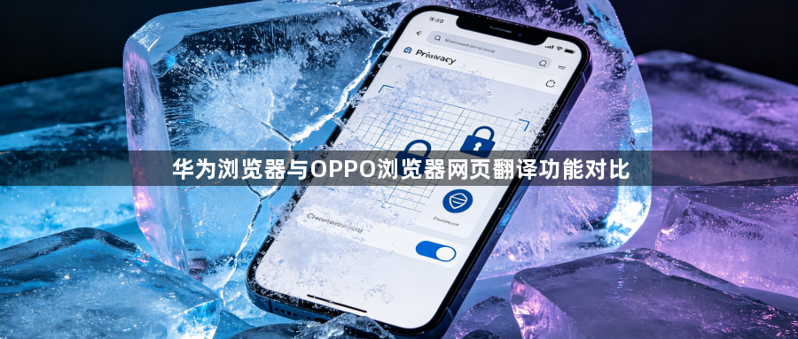 华为浏览器与OPPO浏览器网页翻译功能对比1