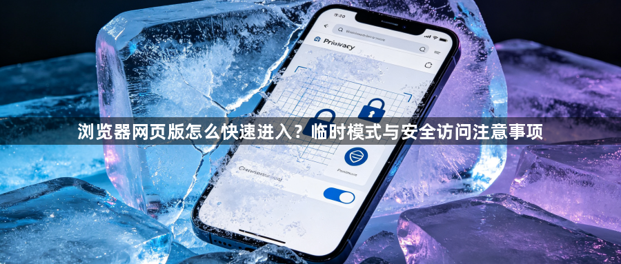 浏览器网页版怎么快速进入？临时模式与安全访问注意事项1