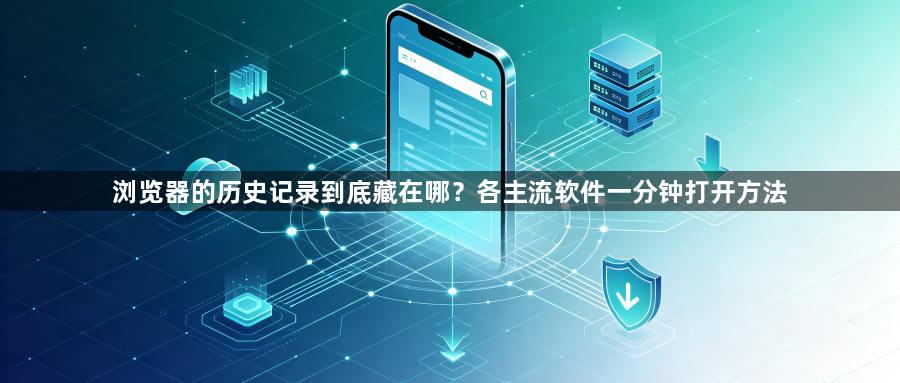 浏览器的历史记录到底藏在哪？各主流软件一分钟打开方法1