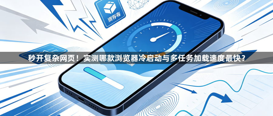 秒开复杂网页！实测哪款浏览器冷启动与多任务加载速度最快？1