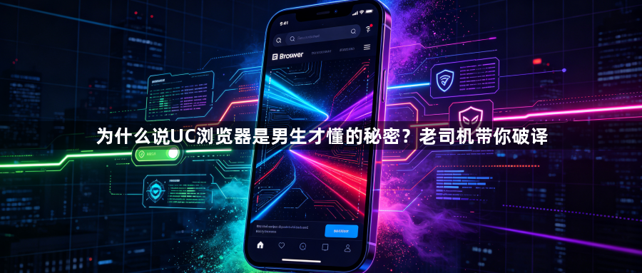 为什么说UC浏览器是男生才懂的秘密？老司机带你破译1
