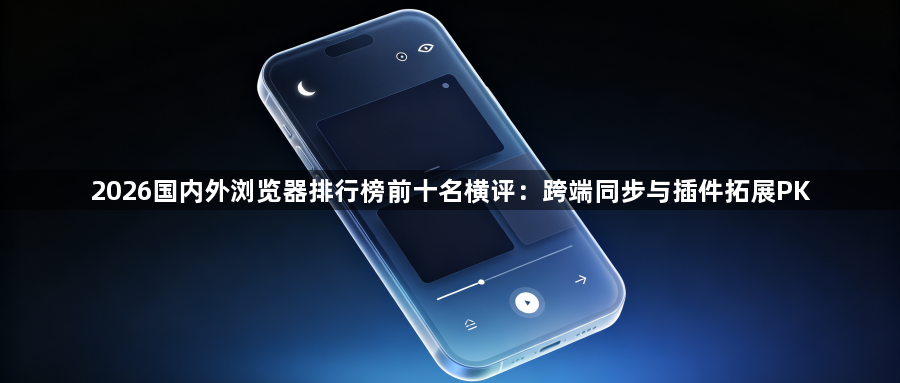 2026国内外浏览器排行榜前十名横评：跨端同步与插件拓展PK1