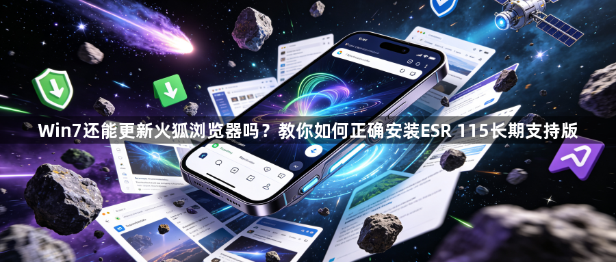 Win7还能更新火狐浏览器吗?教你如何正确安装ESR 115长期支持版1