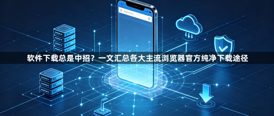 软件下载总是中招？一文汇总各大主流浏览器官方纯净下载途径1
