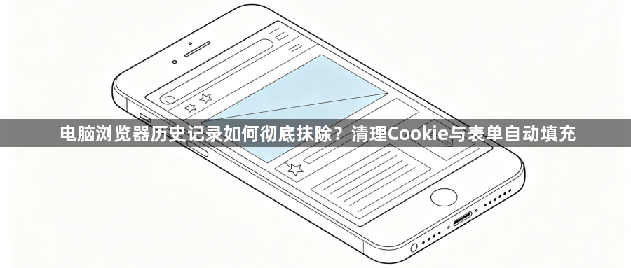 电脑浏览器历史记录如何彻底抹除?清理Cookie与表单自动填充1