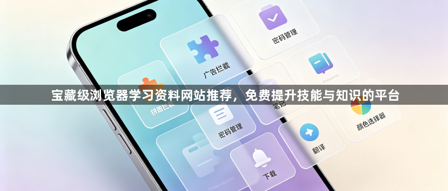 宝藏级浏览器学习资料网站推荐，免费提升技能与知识的平台1