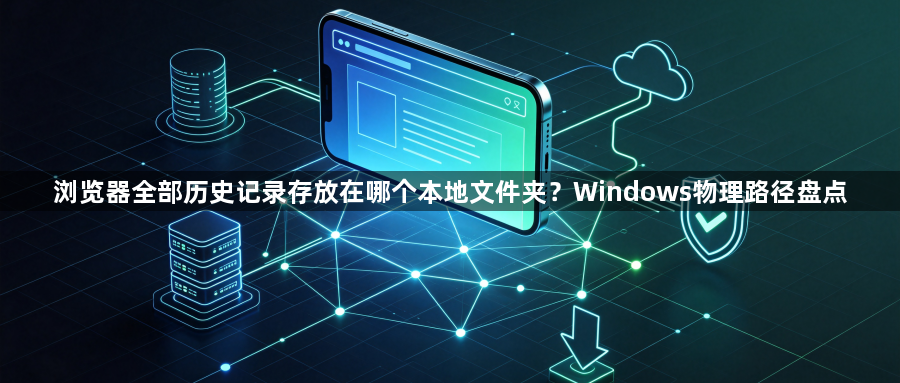 浏览器全部历史记录存放在哪个本地文件夹？Windows物理路径盘点1
