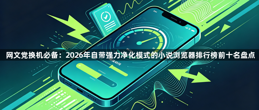 网文党换机必备：2026年自带强力净化模式的小说浏览器排行榜前十名盘点1