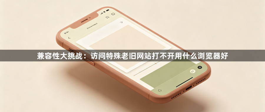 兼容性大挑战：访问特殊老旧网站打不开用什么浏览器好1