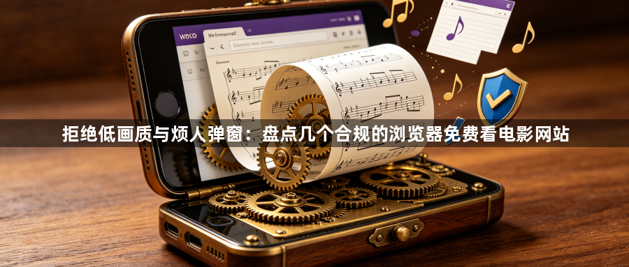 拒绝低画质与烦人弹窗：盘点几个合规的浏览器免费看电影网站1